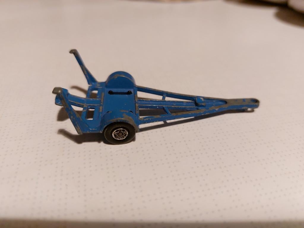 Matchbox Lesney Superfast boottrailer no 9, Ophalen of Verzenden