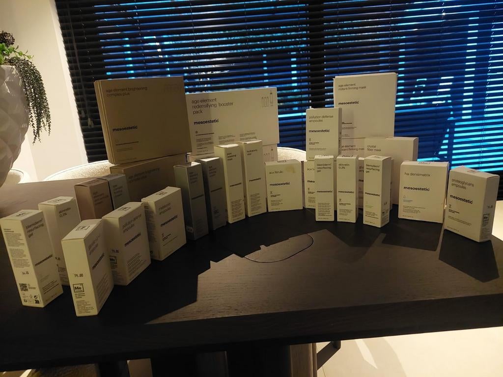 Mesoestetic producten - set of los, 35% korting!, Ophalen of Verzenden, Nieuw, Gehele gezicht, Reiniging