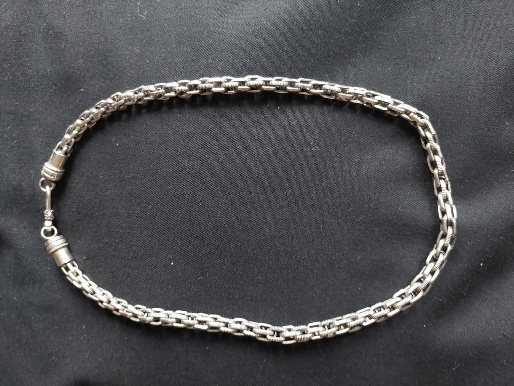 Zilveren Koningsketting 925 - 79/80 gram, Sieraden, Tassen en Uiterlijk, Kettingen, Ophalen of Verzenden, Zo goed als nieuw, Zilver
