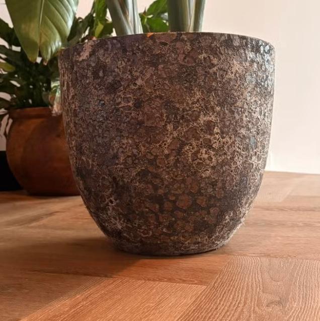 Planten pot - 36,5cm diameter - 32,5cm hoog, Tuin en Terras, Bloempotten, Rond, Binnen, Zo goed als nieuw, Minder dan 40 cm