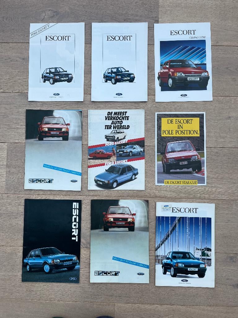 FORD ESCORT & FORD ORION FOLDERS, Boeken, Ophalen of Verzenden, Gelezen, Ford