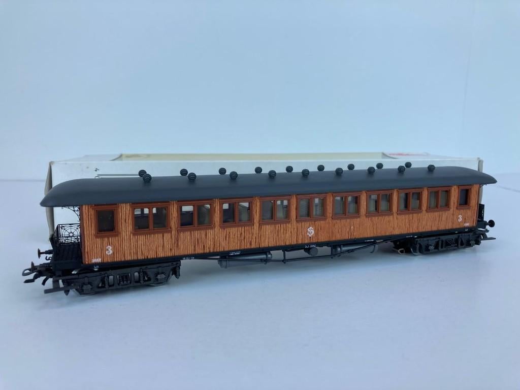 Märklin 4270 - Wagon "Kungl" - Sneltrein - SJ, Wisselstroom, -, -, Ophalen of Verzenden