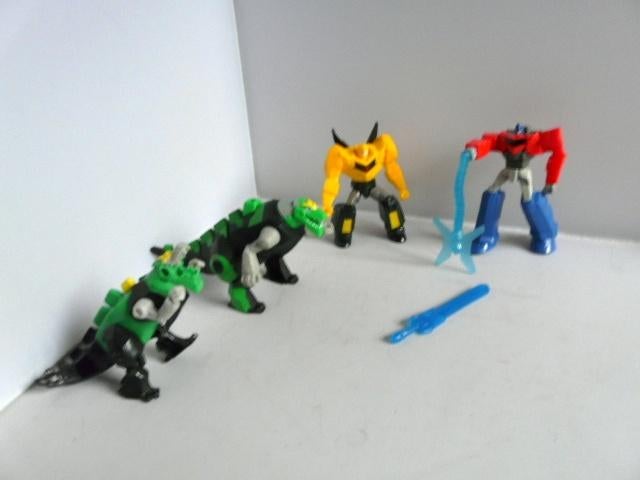 McDonalds 2015 # Transformers en accesoires (4x), Verzamelen, Transformers, Overige generaties, Ophalen of Verzenden, Zo goed als nieuw