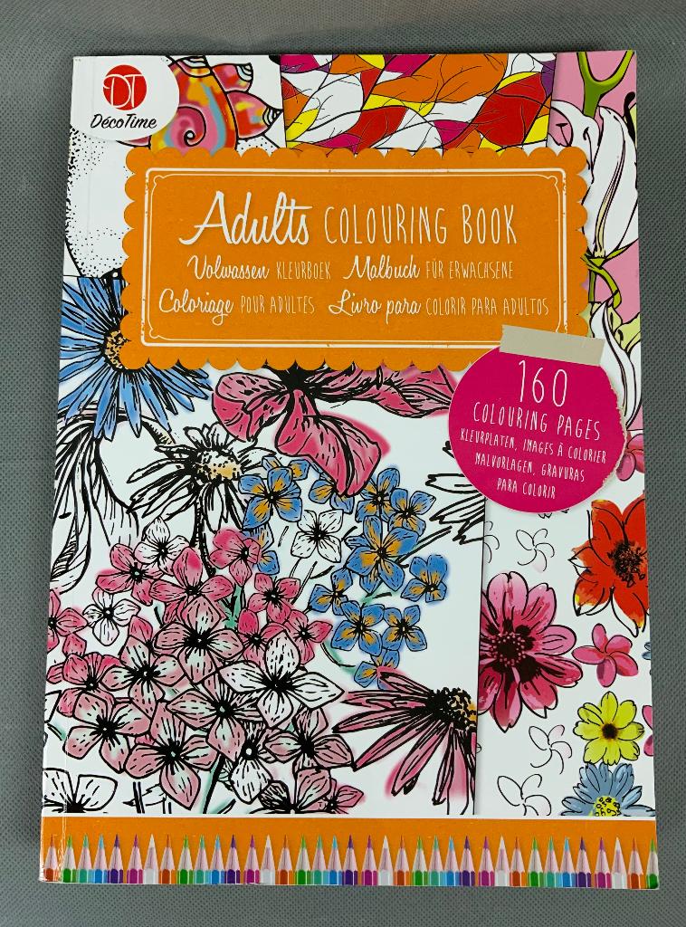 DecoTime Kleurboek voor volwassenen, Ophalen of Verzenden, Gelezen, Tekenen en Schilderen