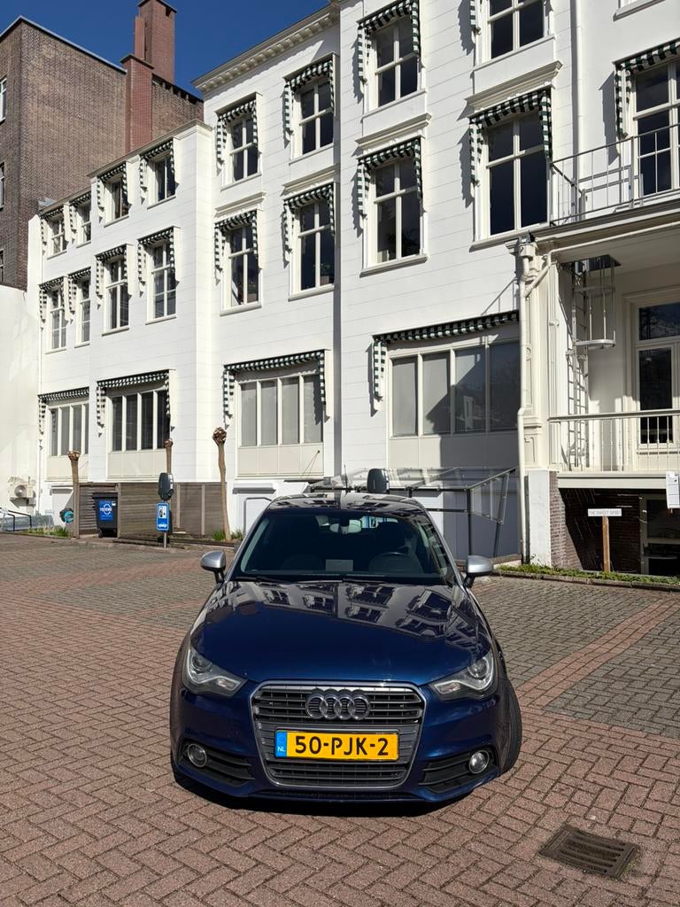 Audi A1 1.4 Tfsi 90KW S-tronic 2011 Blauw AUTOMAAT, Stof, A1, 4 cilinders, Origineel Nederlands