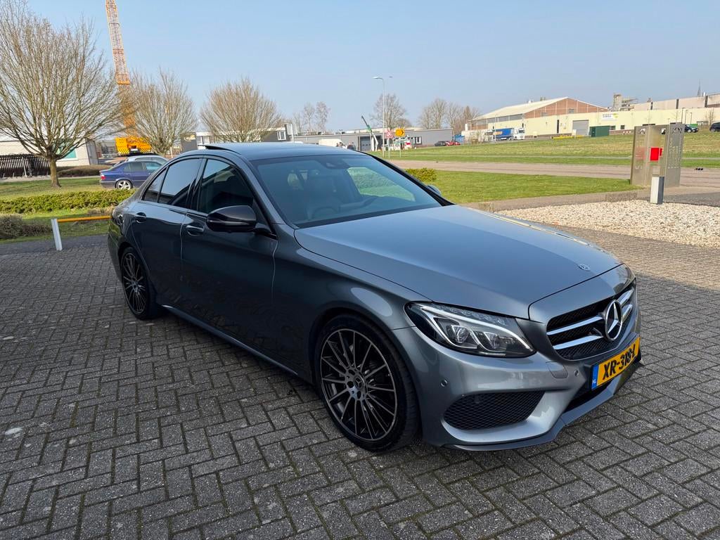Mercedes-Benz C-klasse 180 CDI AMG BTW Pano Burmester 2019, Automaat, Achterwielaandrijving, Gebruikt, 4 cilinders