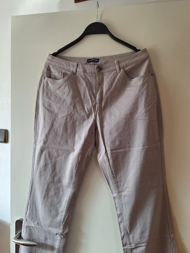 Dames zomerbroek maat 40, Maat 38/40 (M), Beige, Ophalen of Verzenden, Zo goed als nieuw