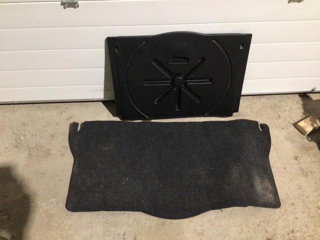 KOFFERBAKMAT + plaat PEUGEOT 107 / CITROEN C1 / AYGO, Auto-onderdelen, Niet ingevuld, Gebruikt, Citroën, Niet ingevuld