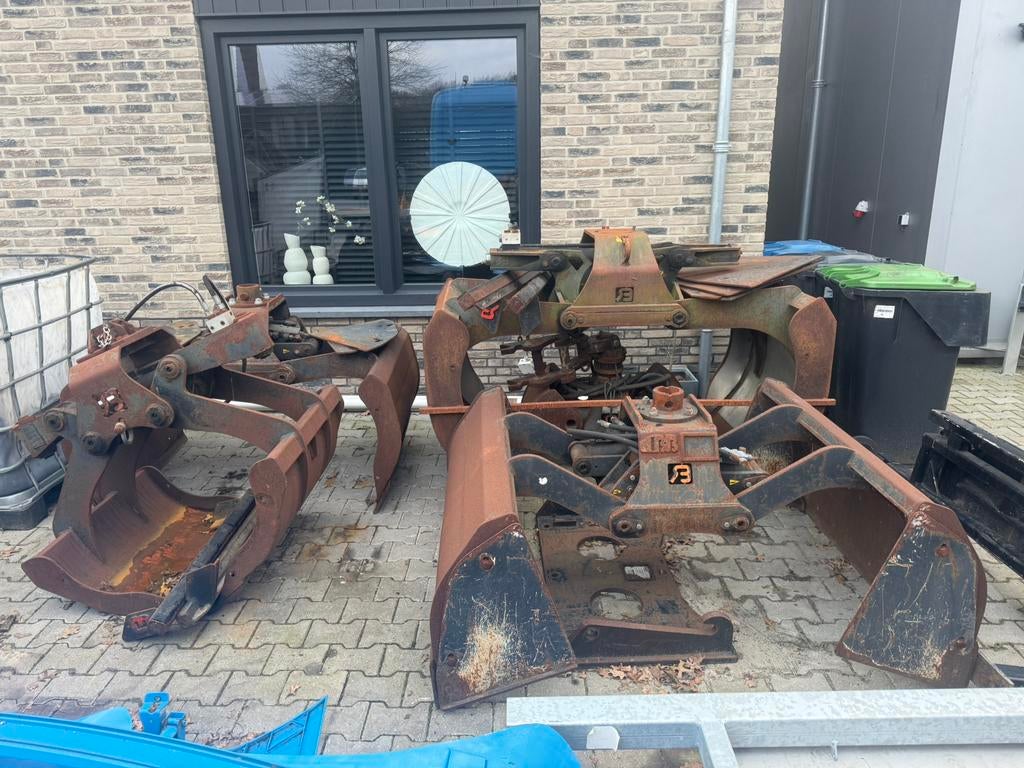 Hydraulische grijpers / poliepgrijpers / sorteergrijpers, Ophalen of Verzenden