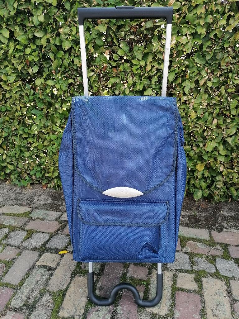 boodschappentrolley / trolley chemisch toilet, Ophalen, 30 cm of meer, Blauw, Zo goed als nieuw