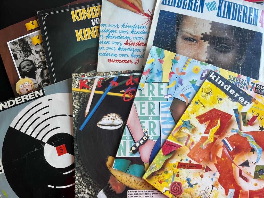 8 Kinderen voor Kinderen platen, Cd's en Dvd's, Cd's | Kinderen en Jeugd, Ophalen of Verzenden, Gebruikt, Muziek, 6 tot 9 jaar