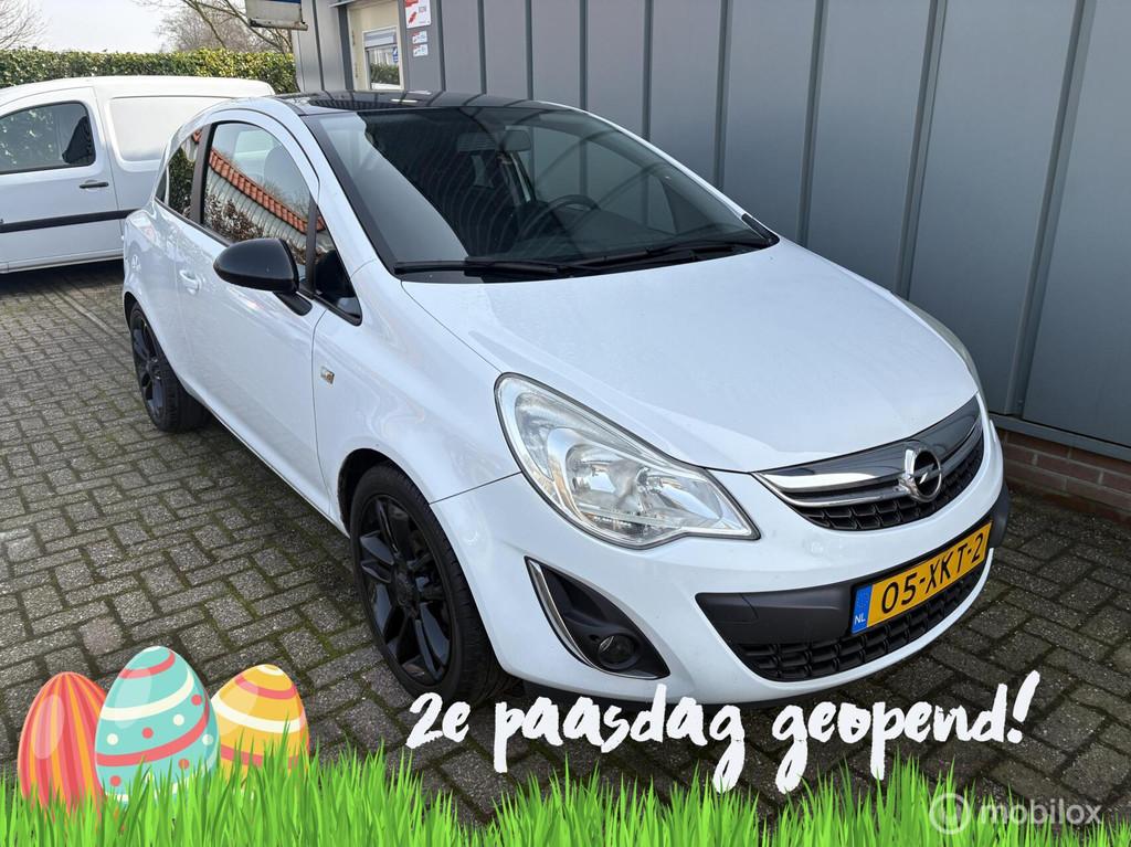 Opel Corsa 1.2 EcoFlex Color Edition LPG, Voorwielaandrijving, Gebruikt, Zwart, 4 cilinders