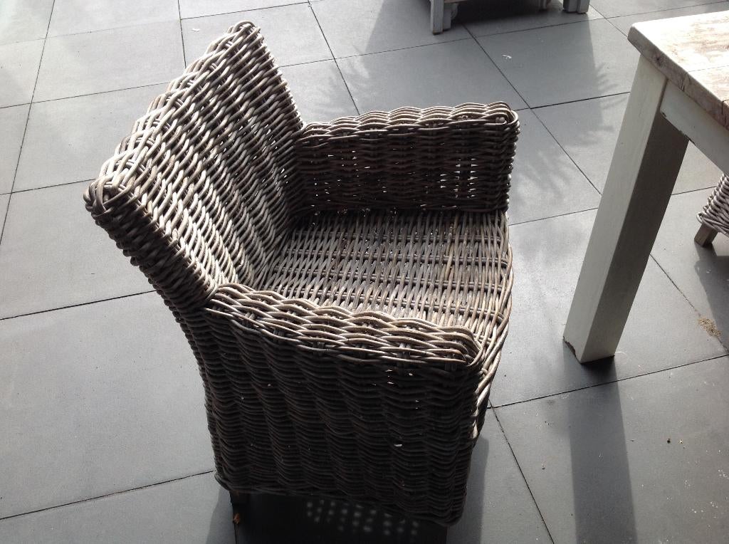 tuinstoelen RIET, Tuin en Terras, Tuinstoelen, Ophalen, Gebruikt, Rotan