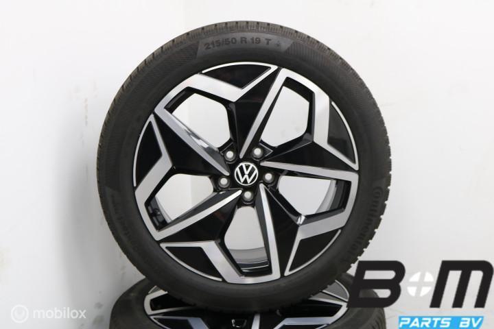 WINTER! ORIGINEEL! 19 inch Andoya velgen VW ID3! 10A601025H, Gebruikt, Velg(en)