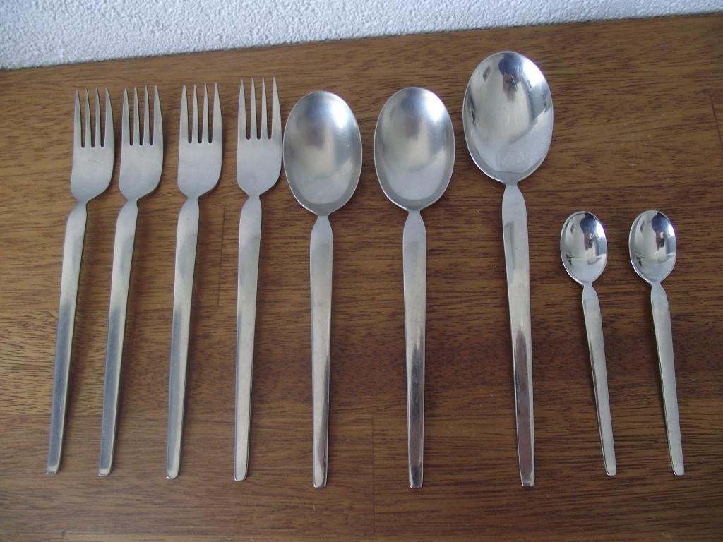 10 stuks RVS Sola Elite Diana bestek 1960-1970 per stuk, Ophalen of Verzenden