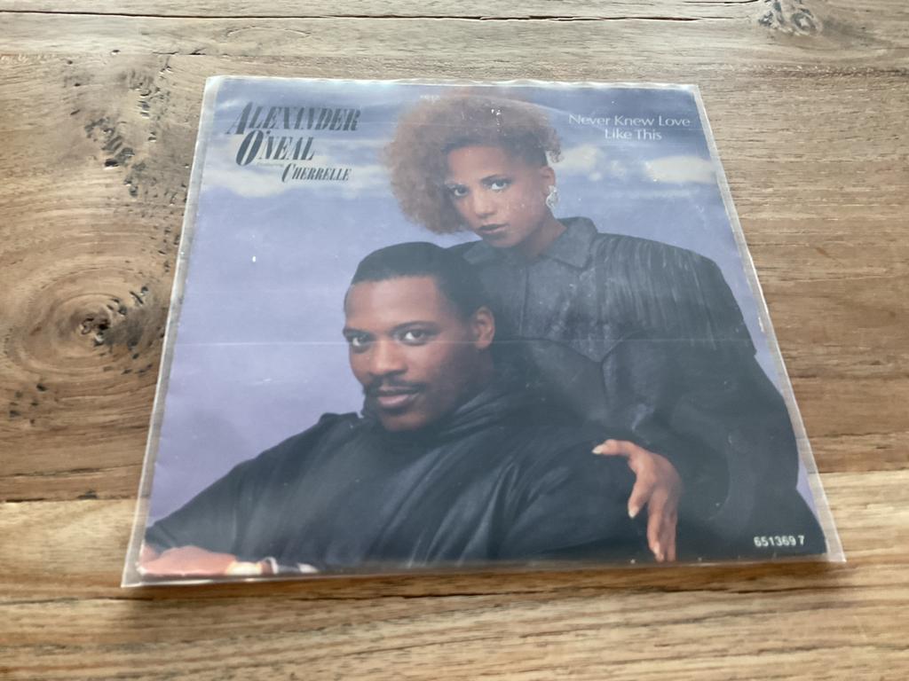 Alexander O’ Neal & Cherelle, Never knew love like this, Ophalen of Verzenden, 7 inch, Pop, Single