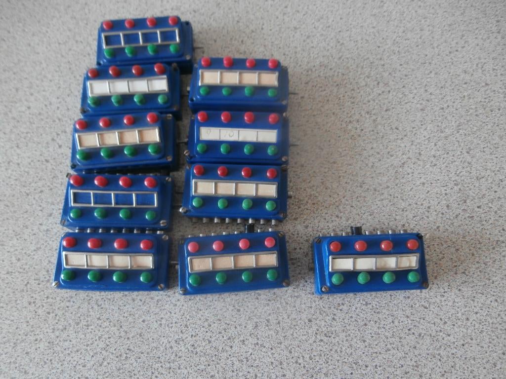 Marklin schakelkastjes, Gebruikt, Ophalen of Verzenden, Märklin, Transformator of Voeding