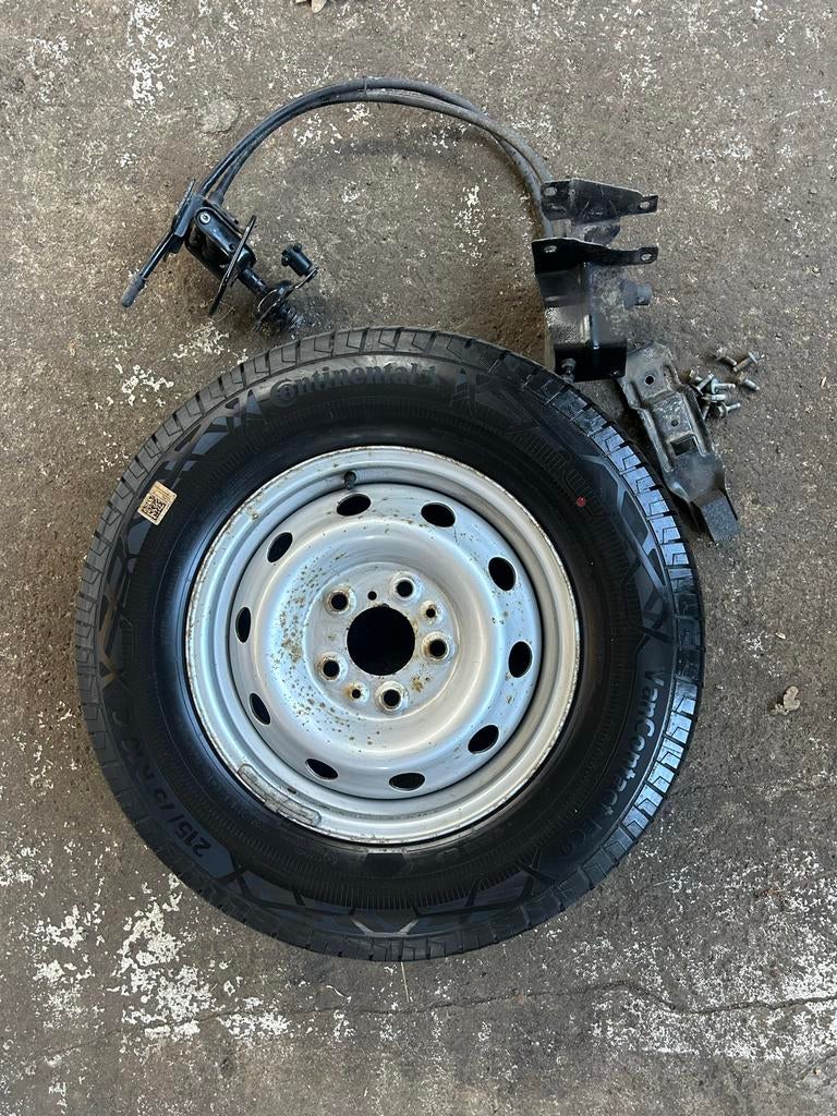 Reservewiel houder Fiat Ducato/Boxer/Jumper R16 +nieuwe Band, Ophalen, Nieuw, Fiat