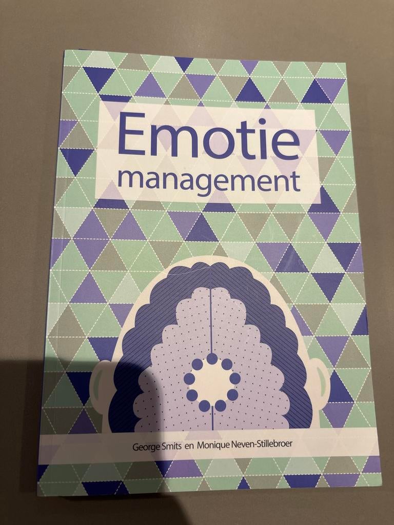 Emotie Management - George Smits, Ophalen, Zo goed als nieuw, Klinische psychologie