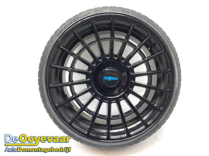 Velg + Band van een Audi S3, Gebruikt, -, -, Ophalen of Verzenden