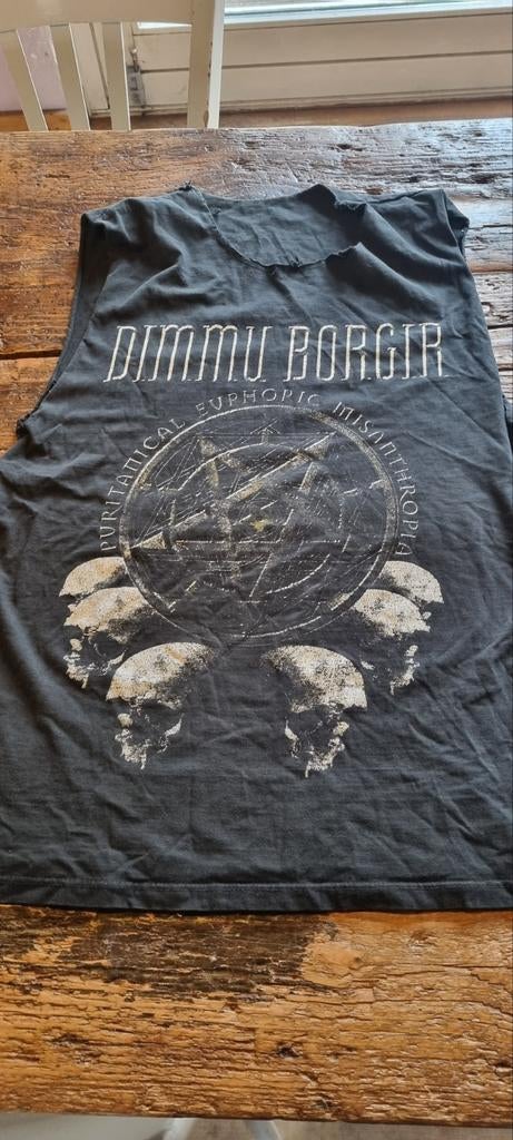 DIMMU BORGIR   shirt uit 2001, XL, vintage, Ophalen of Verzenden, Maat 56/58 (XL)