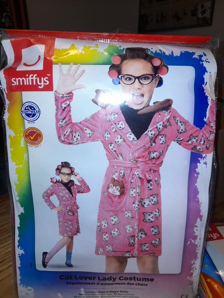 Katten meisjes Kostuum - Nieuw in Verpakking, Kinderen en Baby's, Ophalen of Verzenden, Nieuw, Meisje