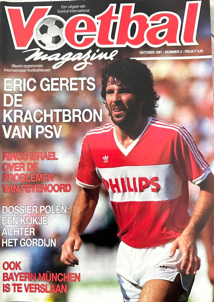 Voetbal Magazine 3/1987 uitgave Voetbal International (VI), Ophalen of Verzenden, Gelezen, Sport en Vrije tijd