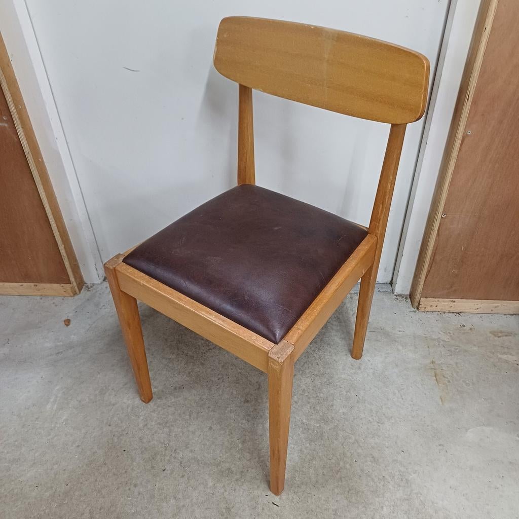 1 x vintage design stoel, Antiek en Kunst, Antiek | Meubels | Stoelen en Banken, Ophalen