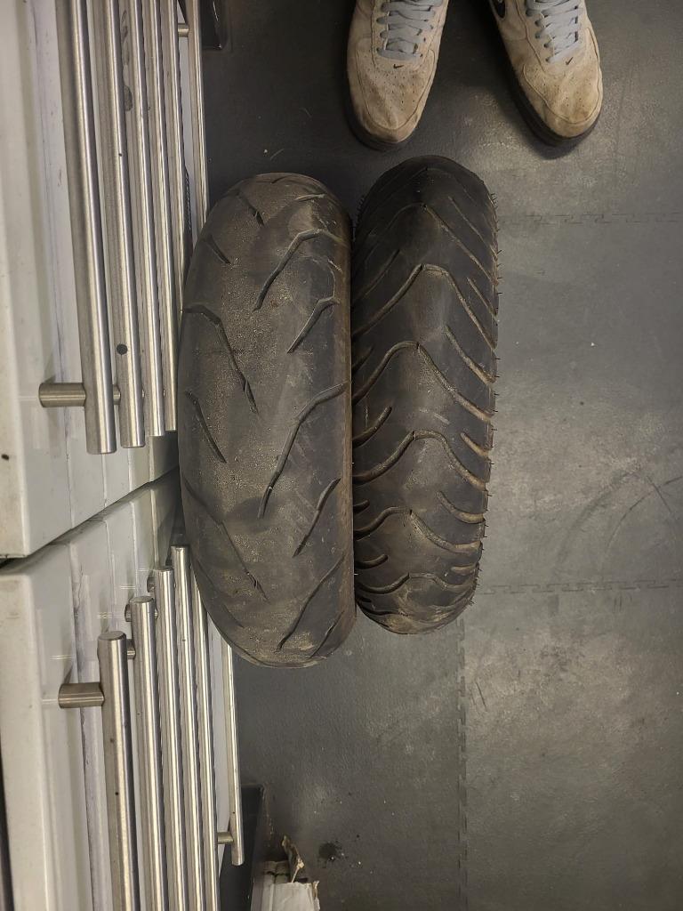 Velgen / Wielen met banden Sym Orbit 2, Gebruikt, Overige typen, Ophalen of Verzenden, .