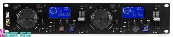 Dubbele CD, USB, MP3 speler, 2 unit, 19 inch inbouw, Overige merken, Info@marbeco.nl, Power Dynamics, Nieuw