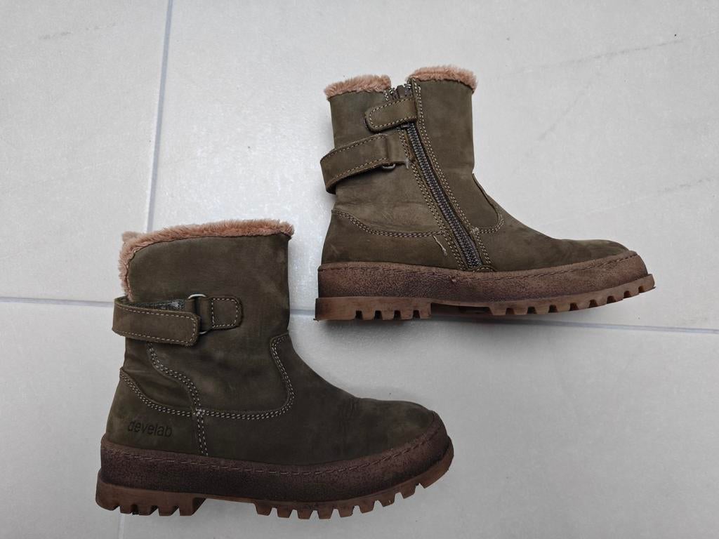 Warme winter boots leder kids, Ophalen, Develab, Jongen of Meisje, Laarzen