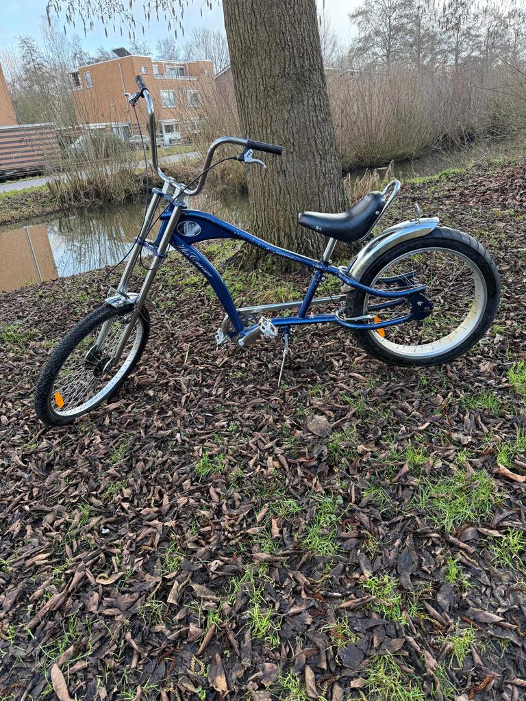 Choppin fiets, Minder dan 47 cm, Ophalen of Verzenden, Zo goed als nieuw, Staal