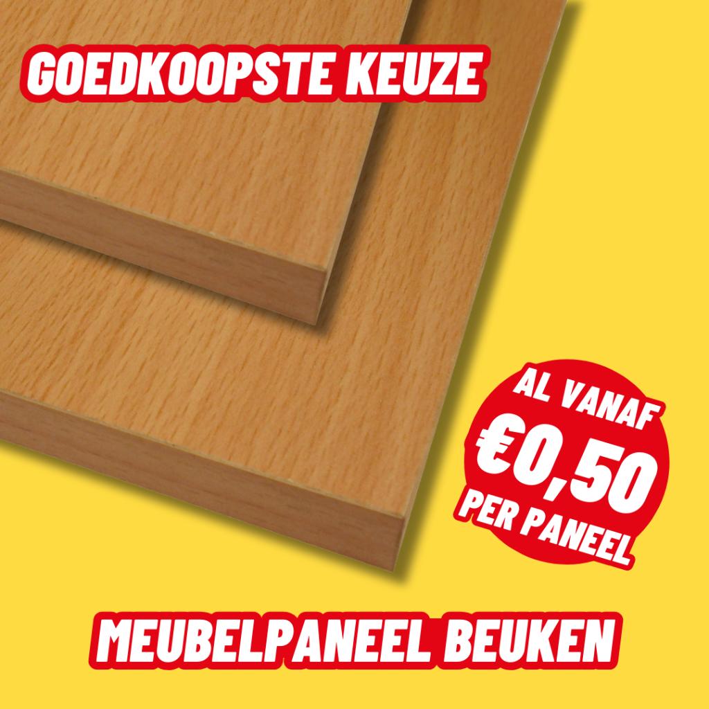 Meubelpanelen | meubelpaneel | panelen | GOEDKOOPSTE VAN NL!, Doe-het-zelf en Verbouw, Platen en Panelen, Ophalen, Nieuw, Hout