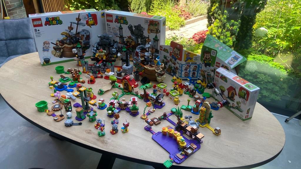 Uitgebreide LEGO Super Mario Set - 98% Compleet!, Kinderen en Baby's, Speelgoed | Duplo en Lego, Gebruikt, Lego, Complete set