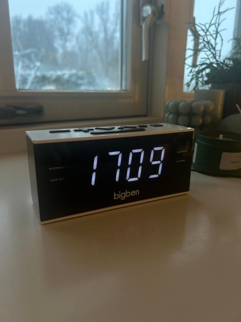 Wekker van bigben, Verzenden, Zo goed als nieuw, Digitaal