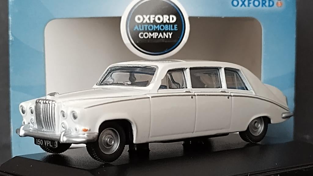 Daimler DS 420 Limousine white 1:76 Oxford Diecast Pol, Info@oxforddiecast.co.uk, Auto, Verzenden, Nieuw