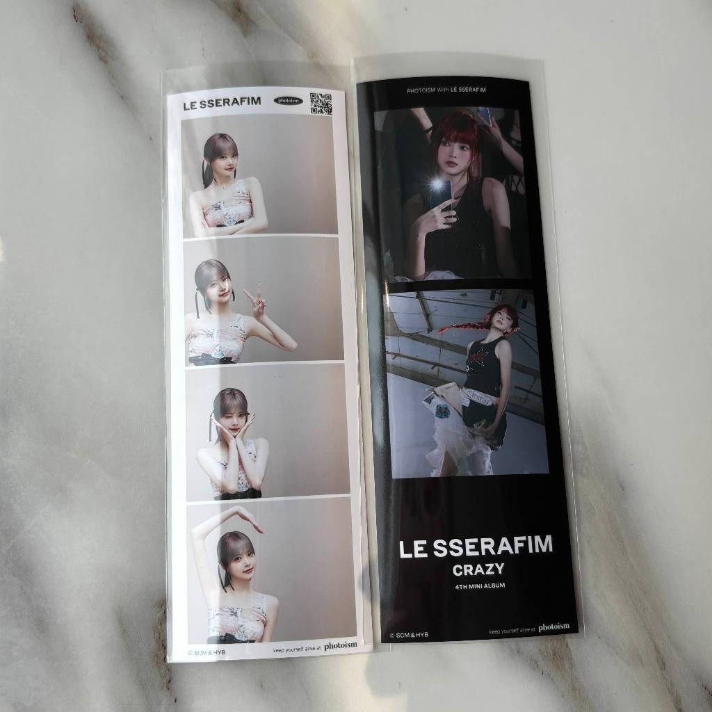 Eunchae (Le Sserafim) photosim 4cut, Ophalen of Verzenden, Nieuw, Foto of Kaart