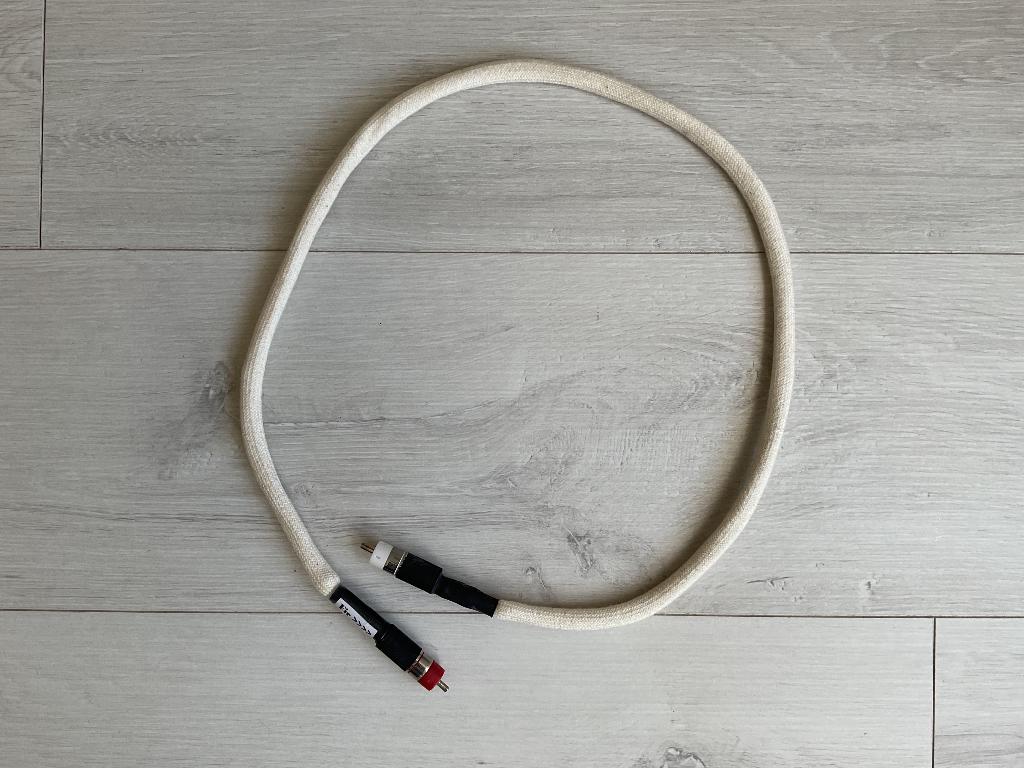 Te koop fijn zilveren digitale interlink The FIR, Ophalen of Verzenden, Zo goed als nieuw, Minder dan 2 meter, Overige kabels