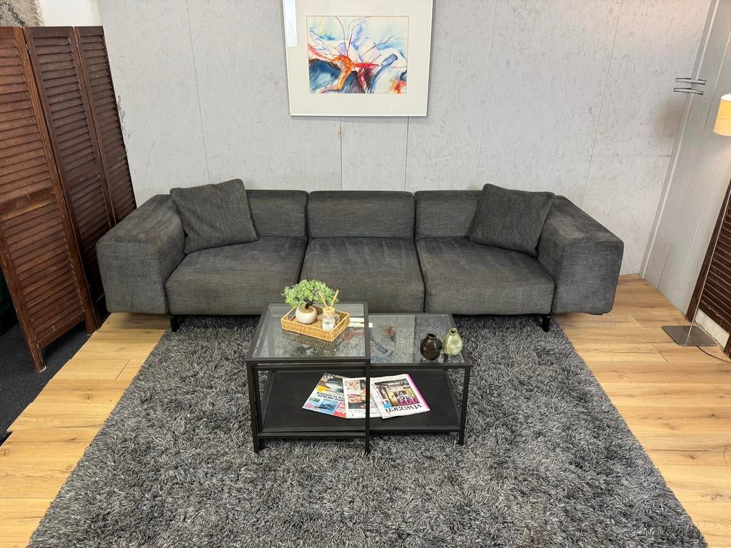 Luxe Antraciete “Kartell - Largo” 3-zit bank- Gratis Bezorgd, Ophalen of Verzenden, Sofa Point, Sofapointnl@gmail.com, Noordkade 68A
