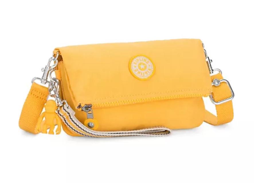 Gele Kipling Schoudertas - Nieuw!!, Ophalen of Verzenden, Nieuw, Geel, Schoudertasje