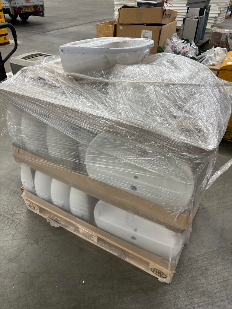 18x Geberit Wastafel 60x45 - Nieuw in verpakking, Ophalen of Verzenden, Nieuw, Overige typen