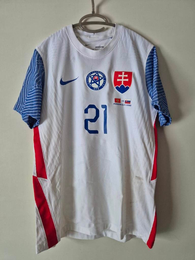 Matchworn shirt Bero Slowakije / Vitesse, Ophalen of Verzenden, Gebruikt, Vitesse, Shirt