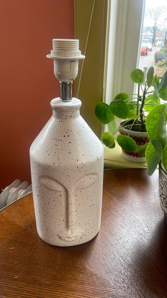 Aparte keramieken lampenvoet, Ophalen of Verzenden, Zo goed als nieuw, Minder dan 50 cm