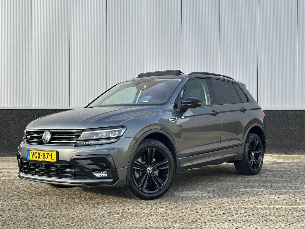 Volkswagen Tiguan Grijs Kenteken, Black Edition, FULL-OPTION, Zwart, 190 pk, Volkswagen, USB