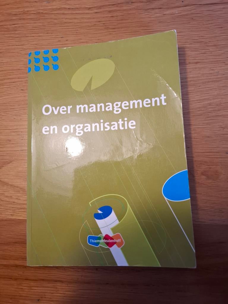 Over Management en Organisatie - 3e druk, Ophalen of Verzenden, Gelezen, Management, P.E.J. Kunst, R.L. Olie, A.G.L. Romme