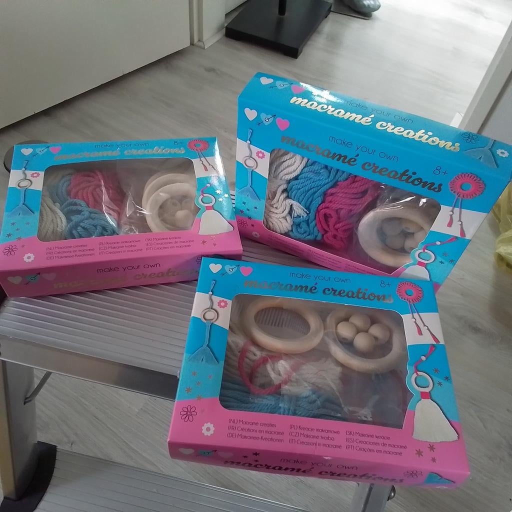 Macrame, Ophalen of Verzenden, Nieuw, Knutselwerk