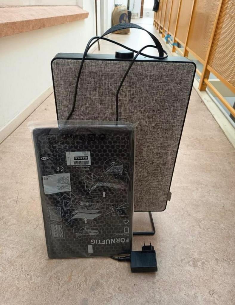 IKEA Fornuftig Luchtreiniger Zwart extra Filter, Ophalen, Zo goed als nieuw