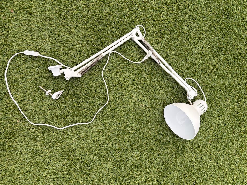 Tertial bureaulamp - Klassiek en functioneel, Ophalen, Gebruikt, Metaal, Minder dan 100 cm