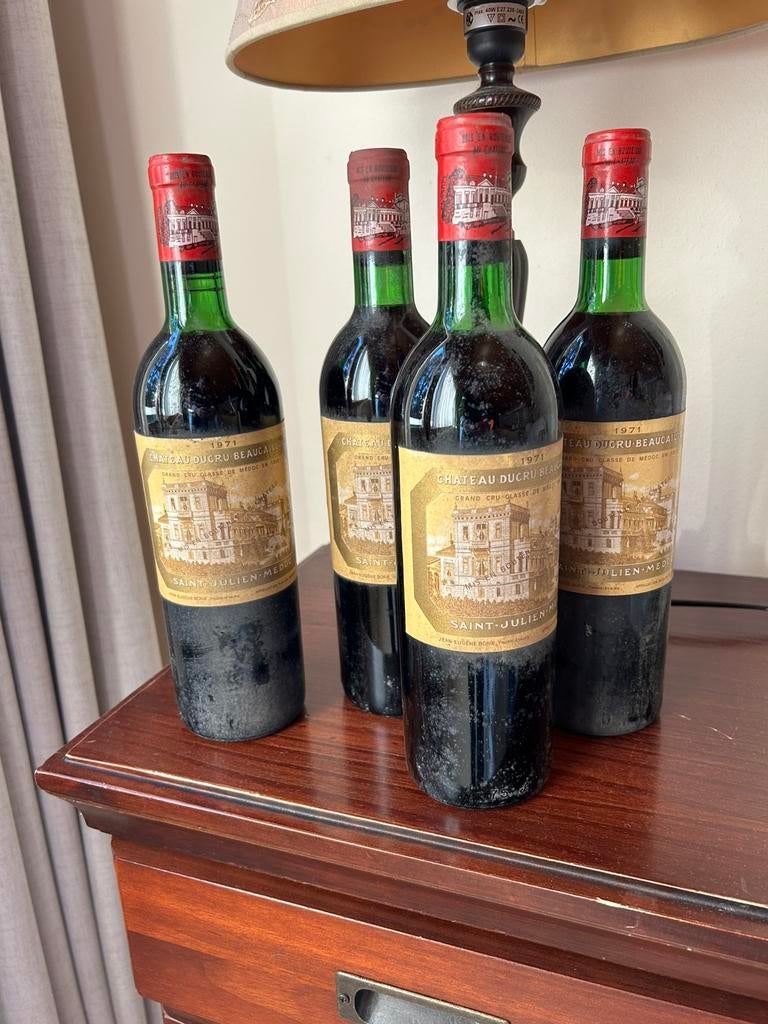 Chateau Ducru-Beaucaillou 1971, Ophalen, Zo goed als nieuw, Frankrijk, Rode wijn