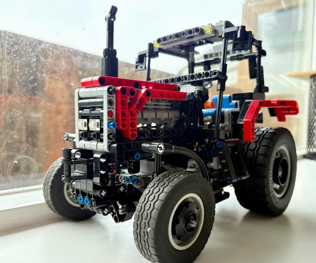 Lego technic tractor, Ophalen of Verzenden, Zo goed als nieuw, Complete set, Lego